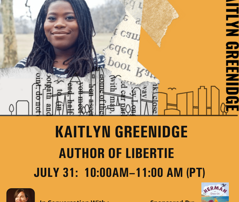 2022 Writers Festival, Keynote Author » Interview with Kaitlyn Greenidge, author of Libertie
