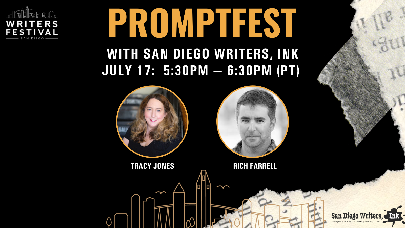 SDWI Presents PromptFest San Diego Writers Festival